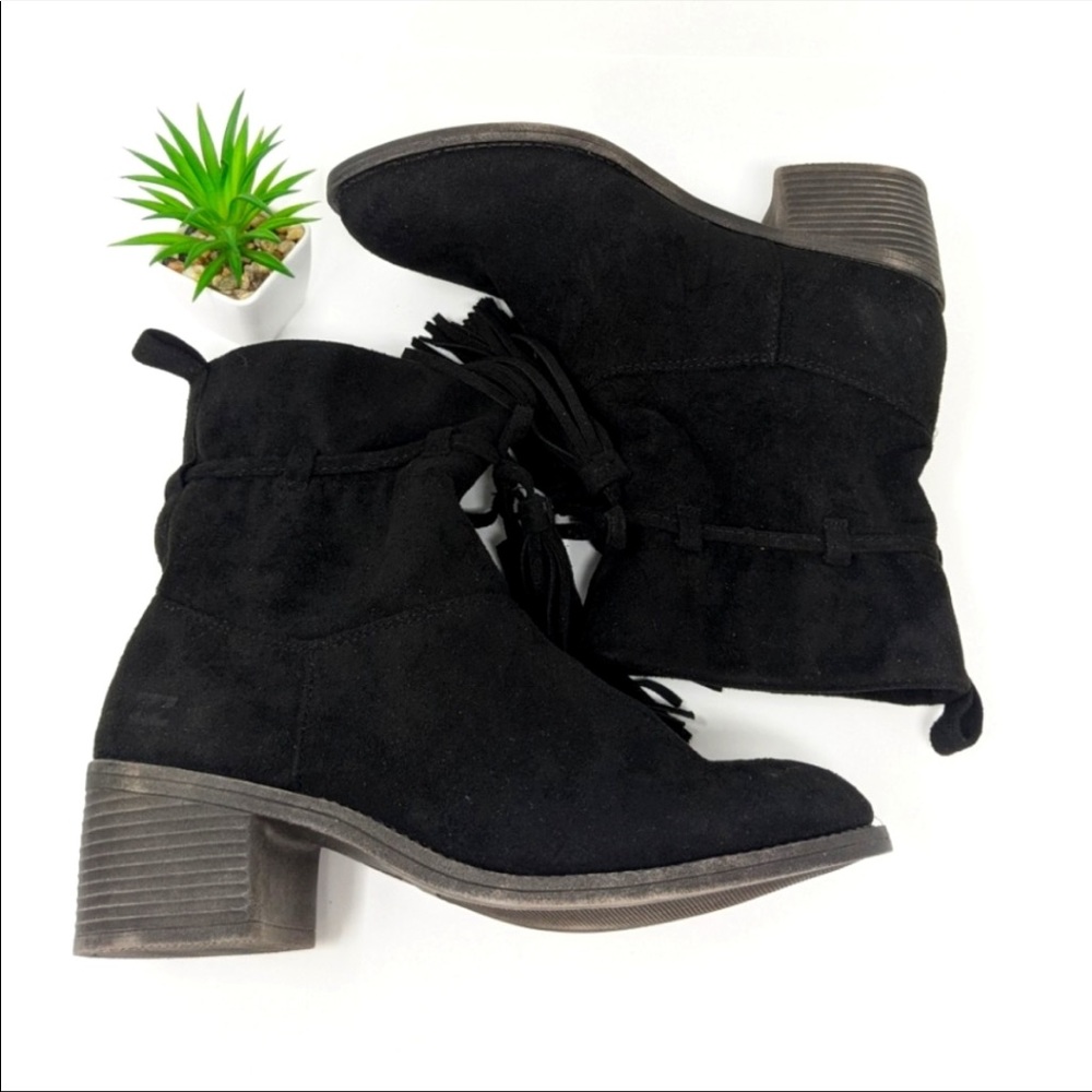 Billabong women's Monroe booties, size 7 black